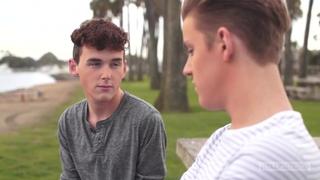 Eighteen Tile Guy Agreed To Try The First Gay Sex 