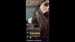 Some Kind Of Russian Couple Took Off The Live On The Air Of Instagram 