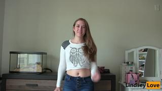 Lindsey love 4 anal training with