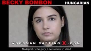 Woodmancastingx becky bombon