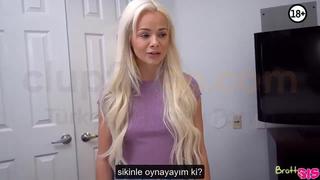 Sestrenka ne otkazala v minete i dala konchit v krasivuju pop ...