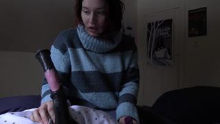Mum Helps With Large Equine Penism