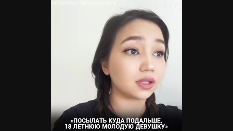 Скандальная казашка делает минет