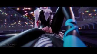 Gwen Stacy (spider Woman) Fuck-a-thon Miracle Three Dimensional Hentai Pron