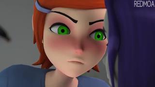 magic lesson raven and gwen tennyson cartoon [redmoa]