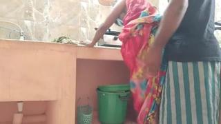 Desi Indian Cheating Maid Smashed By Palace Proprietor In Kitchen