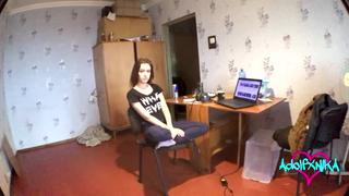 Adolfxnika 034 stepsister asked for money from her brother drooling blowjob facial cum, amateur украинка ukrainian russian