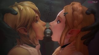 Princess zelda x link x ganon bbc; blacked; interracial; sissy; trap; femboy; trans; 3d sex porno hentai [the legend of zelda]