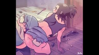 Gabi braun doggystyle; big ass; big butt; 3d sex porno hentai; (by @18dart3) [porn on titan | shingeki no kyojin]