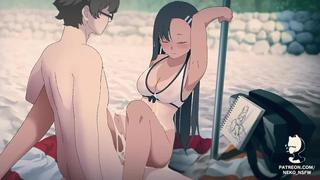 Hayase nagatoro sex on the beach; missionary; 3d sex porno hentai; (by @neko nsfw) [don't toy with me, miss nagatoro]