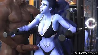 Widowmaker sex in the gym; bbc; blacked; interracial hentai; 3d sex porno hentai; (by @slayed | @slayed coom) [overwatch]