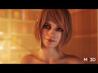 Ashley graham (ella freya) thicc; big butt; blowjob; orgasm; cumshot; 3d sex porno hentai (by @mf3d) [resident evil 4 remake]