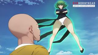 Tatsumaki x saitama small tits; riding; vaginal penetration; 3d sex porno hentai; (by @redhornyhead) [opm | one punch man]