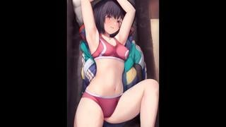 Shizuka mikazuki missionary; vaginal penetration; 3d sex porno hentai; (by @kimoshi) [zom 100 | zombie 100]