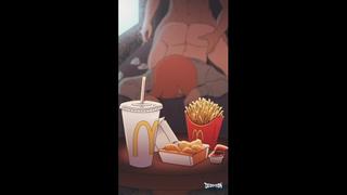 Mom (japanese mcdonalds commercial) doggystyle; 3d sex porno hentai; (by @derpixon) [mcdonalds | mcdonalds chan]