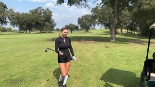 Gabbie Carter Golf Explosion