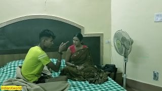 Indian bengali stepmom hot rough sex with teen son