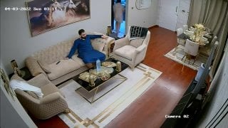 Fucking his mother in law while wife sleeping caught on hidden camera