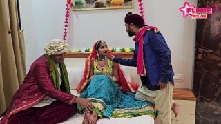 Hot indian bahu fucked rought by old father in law