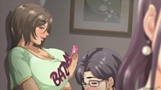 Ano danchi no tsuma tachi animation 02 [rus субтитры] [censored / цензура] (hentai)