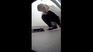 Camera in the toilet of college No. 11 