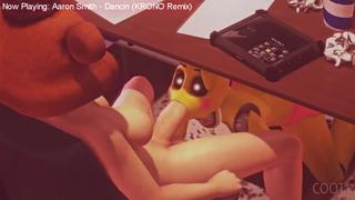 Five nights at freddys 2 фиолетовый аниматроник и мой кривой ...