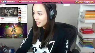 Twitch girl leaves cam on caught masturbating mp4