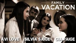 Gia Paige , Avi Love And Silvia Saige Family Vacation [2019]