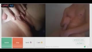 Милфа помастурбировала, вебкам трах, coometchat, скайп, омегле, ометв, сumet, skype, coomeet, periscope, порно чат кумит,