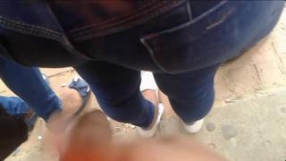 Cumming On College Girl On Parade