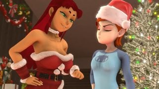 Ben 10 christmas eadole gwen tennyson starfire teen titans animated futanari futa porn