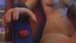 Tracer Kittled In D'va's Arcade ( Overwatch) 3 Dimensional Sfm Hentai