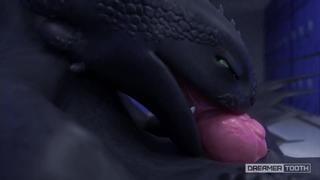 Toothless porn