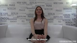 Eighteen летняя девушка на порно кастинге ( Czechcasting , Porno , Gdp , Netvideogirl , Nubile , Light Haired , Lovely , Gonzo , Casting)