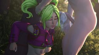 Fortnite zoey by fatcat17 [ sfm nsfw 3d r34 blender hentai porn rule34 ]