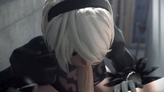 2b and 9s – hydrafxx – nier automata