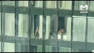 В «москва сити» снимают порно