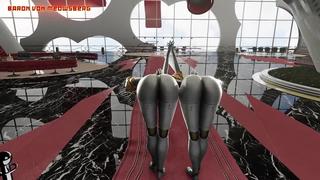 Anime Pornography Ballerina Atomic Heart Robot Twins Pornography Woman Hump Parody R34