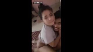 Desi Indian Amazing Counsin Hindu Step-sister Riding Her Brother's Prick Breezy Liking Unwrapping Bra-less Unsheathed Beautiful Knockers Nipples Fuckslut