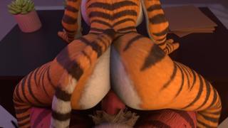 Porn sex kung fu panda tiger master tigress dreamworks