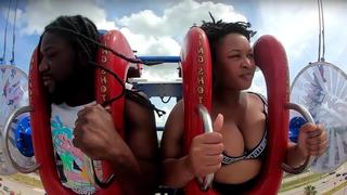 Boyfriend girlfriend #1 funny slingshot ride compilation