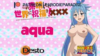 Коносуба аква konosuba (by desto parodie paradise) hd1080p порно 18+ секс хентай r34