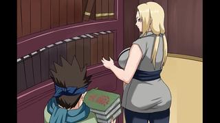 Naruto Tsunade And Konohamaru (by Pinkpawg) Hd720p