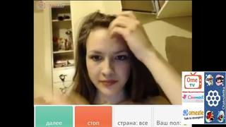 Симпатичная в видеочате, omegle, videochatru, ометв, чатрулетка, вирт, girl, sex