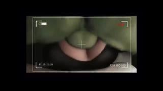 Black Widow Sex with a Hulk Parody, Porn 