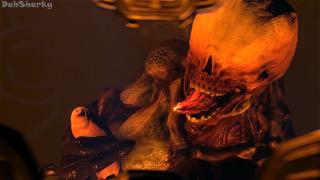 3 Dimensional Exciting By Dahsharky Hd Porn Hookup E621 Fye Heterosexual Doom Rule34 R34 Oral Job Deep Throat Rough Baron Of Hell Female Domination