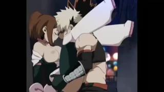 Phl🍑 >|my hero academia uraraka x bakugou | hentai video (complication)