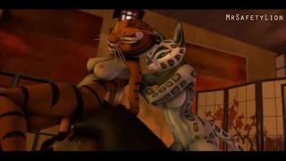 Kung fu panda master tigress porn parody