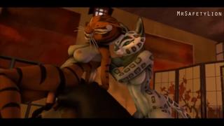 Kung fu panda master tigress porn parody by mrsafety watch online