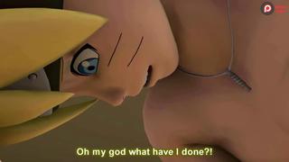 uzumaki boruto nearly caught bootie jop grasp sakura haruno fuck-a-thon